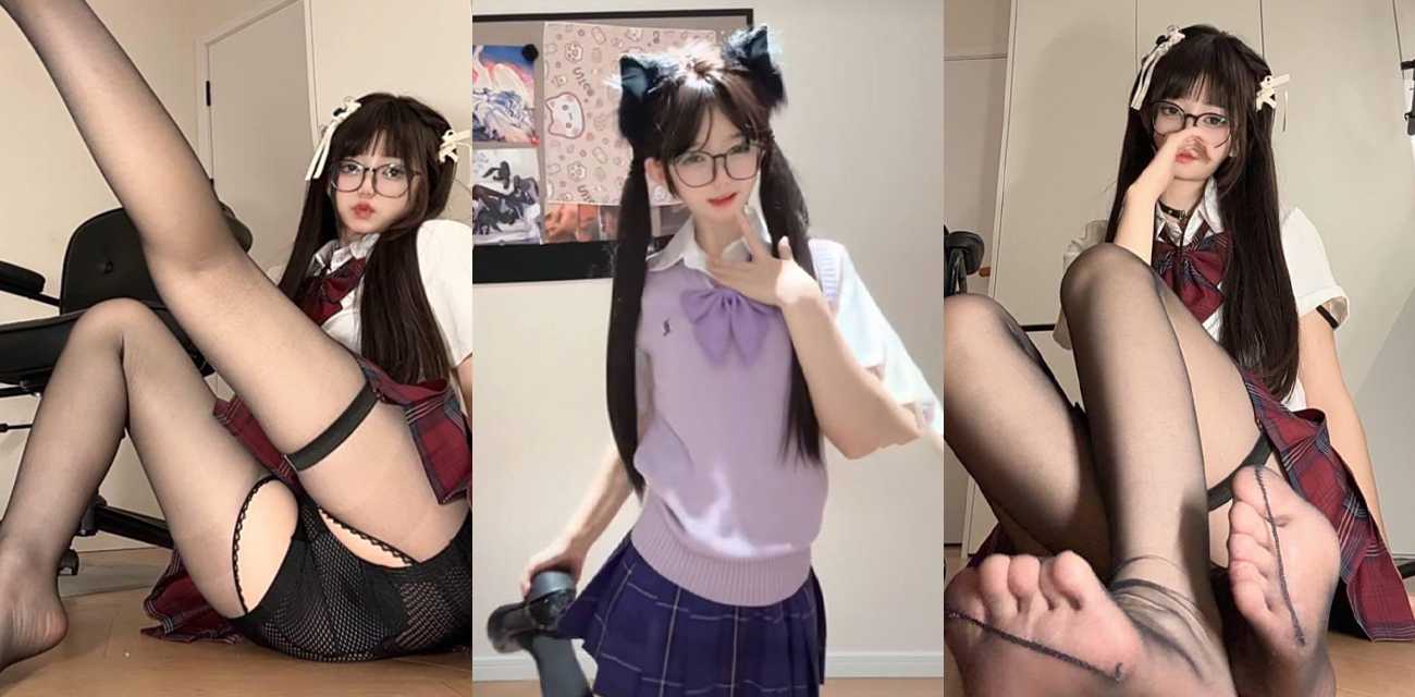 抖音40万粉丝女网红【心碎美羊羊】金主定制视频流出，水晶假屌疯狂抽插粉嫩小穴娇喘连连高潮不断